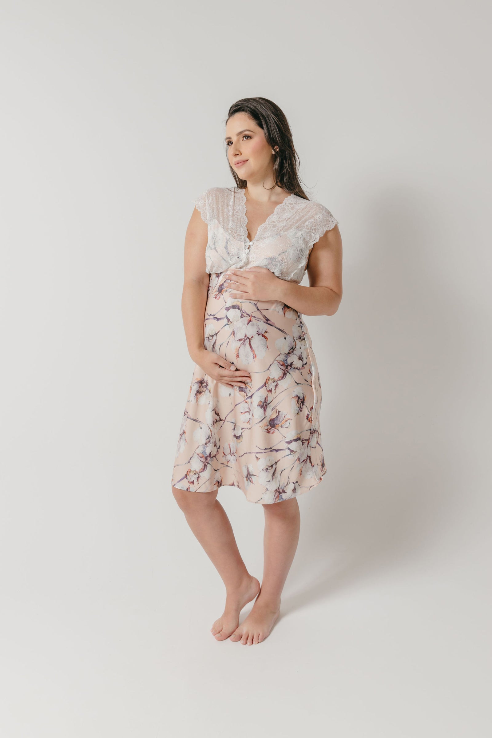 GEORGIA MATERNITY CAMISOLE PINK