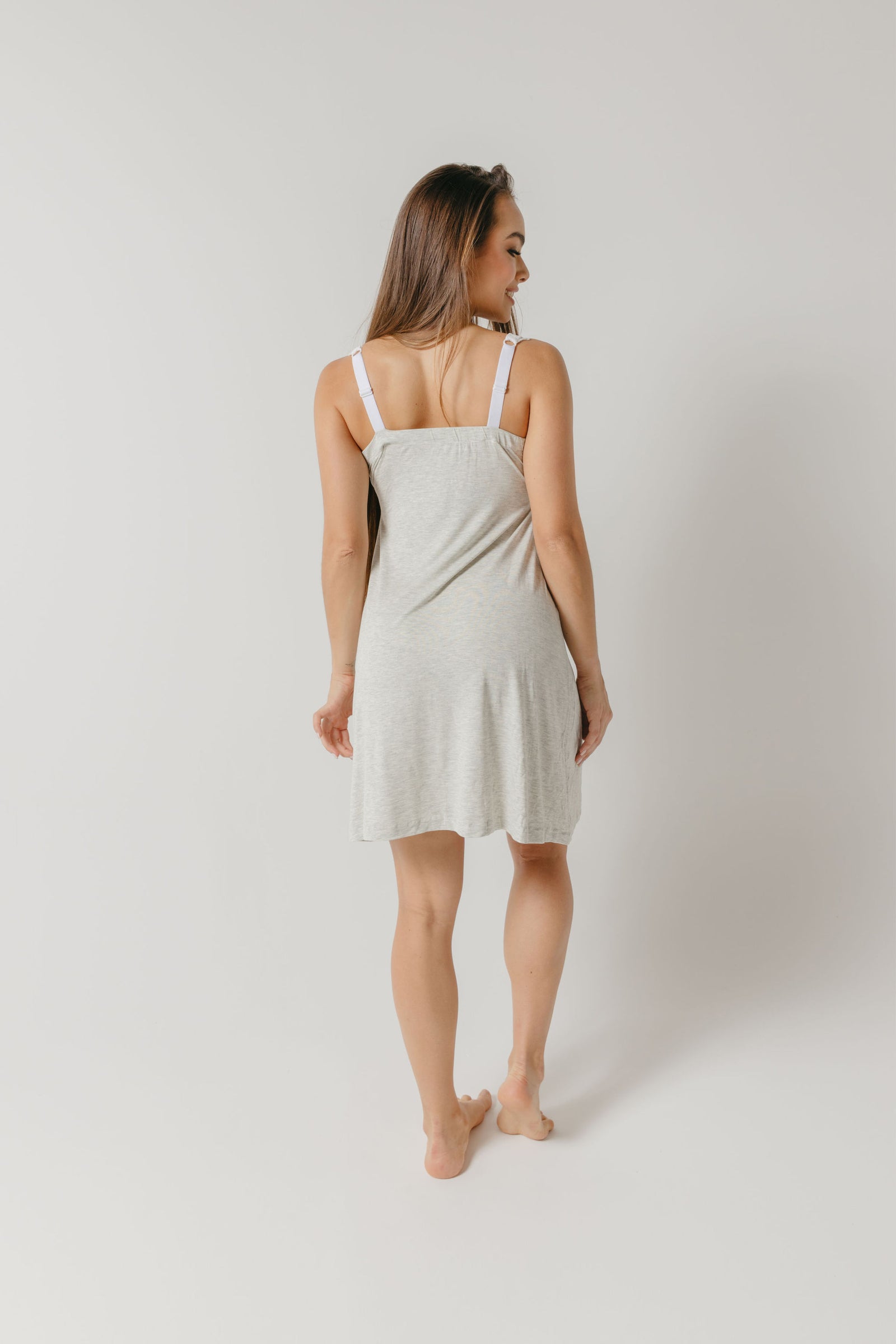 SOFIA MATERNITY CAMISOLE GREY