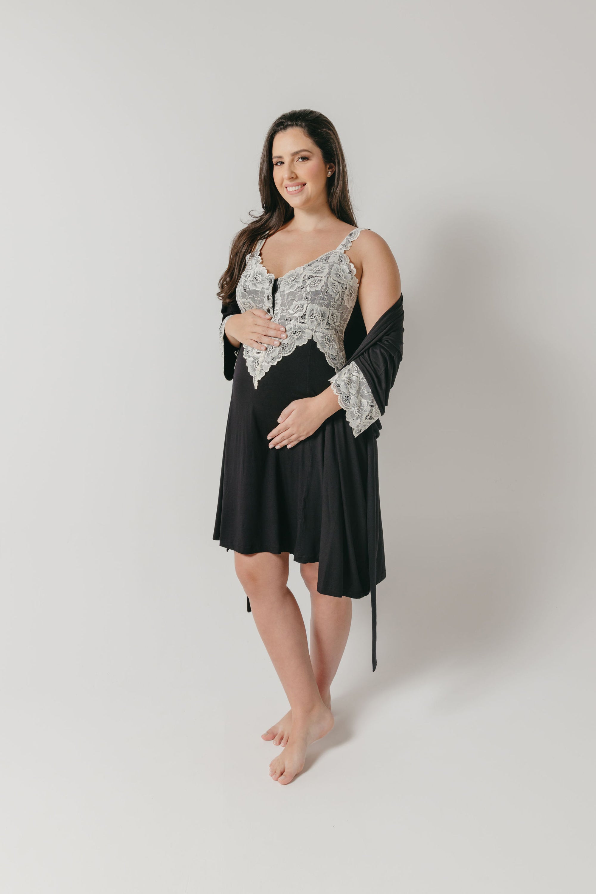 LUCY ROBE BLACK