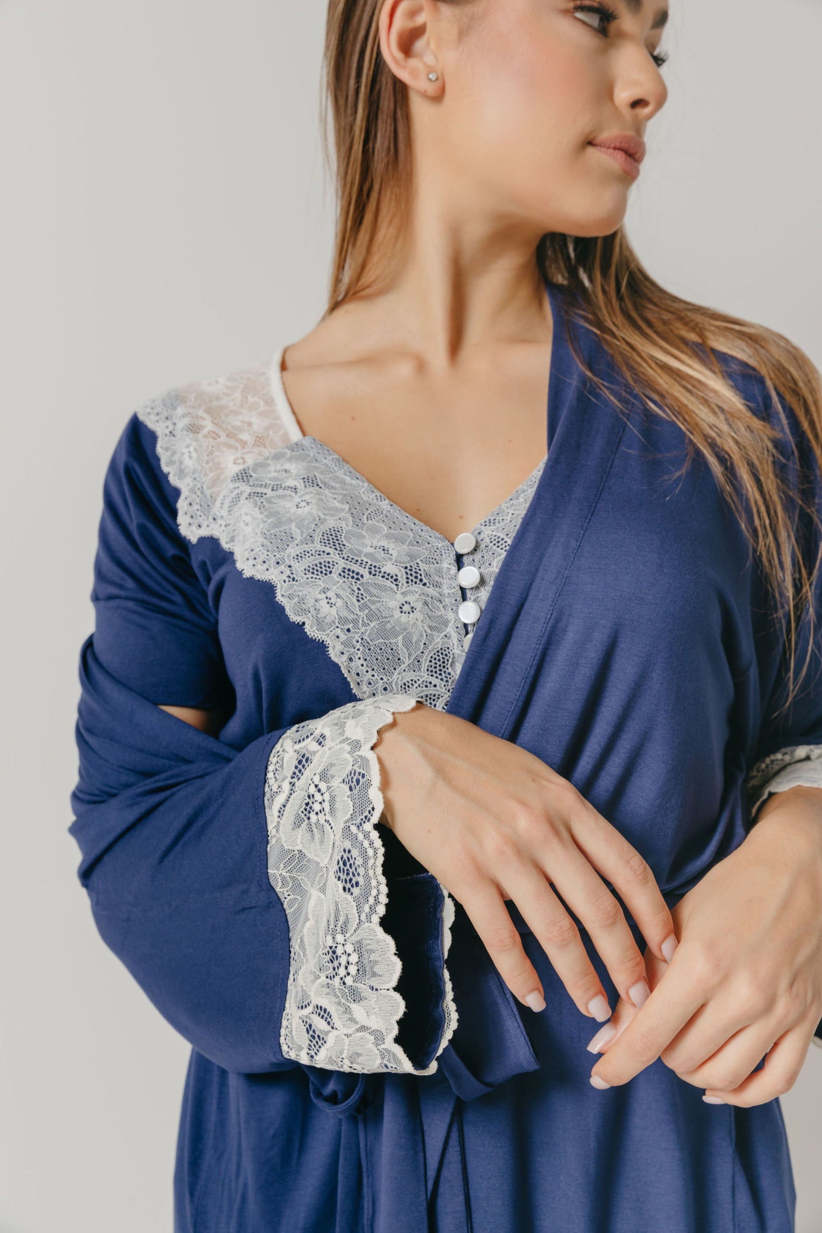 LUCY ROBE NAVY